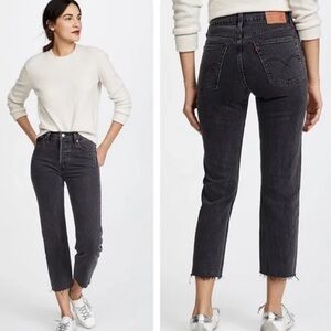 Levi’s Wedgie cropped Jean
